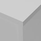 Mobile porta TV moderno bianco con luci LED e 2 cassetti, adatto per TV fino a 65", 1 persona