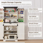 Mobile da cucina rustico blu/grigio/marrone/nero/bianco con ante a scomparsa e doppie porte scorrevoli, per 1 persona