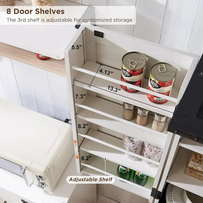Mobile da cucina rustico blu/grigio/marrone/nero/bianco con ante a scomparsa e doppie porte scorrevoli, per 1 persona