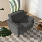 Poltrona d'Appoggio in Velluto a Coste, Stile Mid-Century, Singola o Set da 2