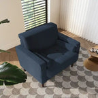 Poltrona d'Appoggio in Velluto a Coste, Stile Mid-Century, Singola o Set da 2
