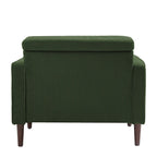 Poltrona d'Appoggio in Velluto a Coste, Stile Mid-Century, Singola o Set da 2
