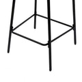 Hand Woven Bar Stools with Back Set of 2 Paper Rope Round Barstools with Footrest for Kitchen Island & Dining Rooms