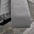 Poltrona reclinabile elettrica in tessuto trapuntato, multicolore, monoposto, gambe nere