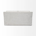 Divano Due Posti con Fodera Rimovibile – Beige / Grigio Ghiaccio / Grigio Antracite