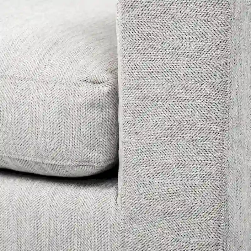 Divano Due Posti con Fodera Rimovibile – Beige / Grigio Ghiaccio / Grigio Antracite