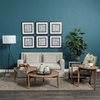 Divano Due Posti con Fodera Rimovibile – Beige / Grigio Ghiaccio / Grigio Antracite