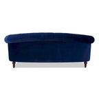 Divano Chesterfield in velluto con bottoni, a 3 posti, colori assortiti