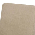 Poltrona reclinabile pushback in tessuto marrone, stile contemporaneo, monoposto