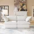 Divano componibile a L bianco / beige / nero, 2 / 3 / 4 posti