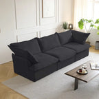 Divano componibile a L bianco / beige / nero, 2 / 3 / 4 posti