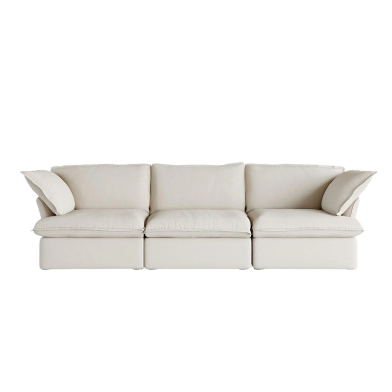 Divano componibile a L bianco / beige / nero, 2 / 3 / 4 posti