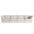 Divano componibile a L bianco / beige / nero, 2 / 3 / 4 posti