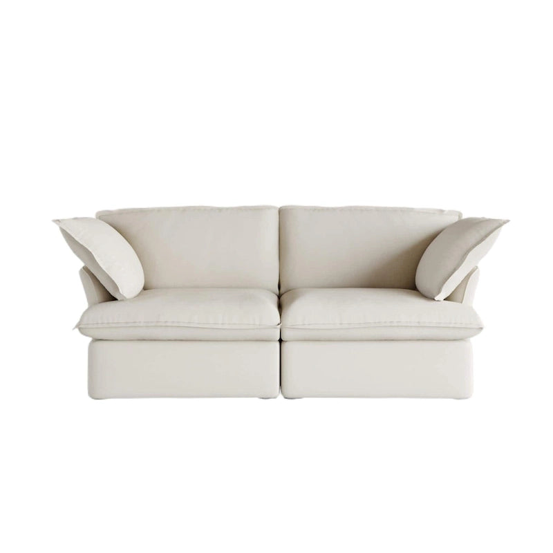 Divano componibile a L bianco / beige / nero, 2 / 3 / 4 posti