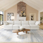 Divano componibile a L bianco / beige / nero, 2 / 3 / 4 posti