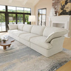 Divano componibile a L bianco / beige / nero, 2 / 3 / 4 posti