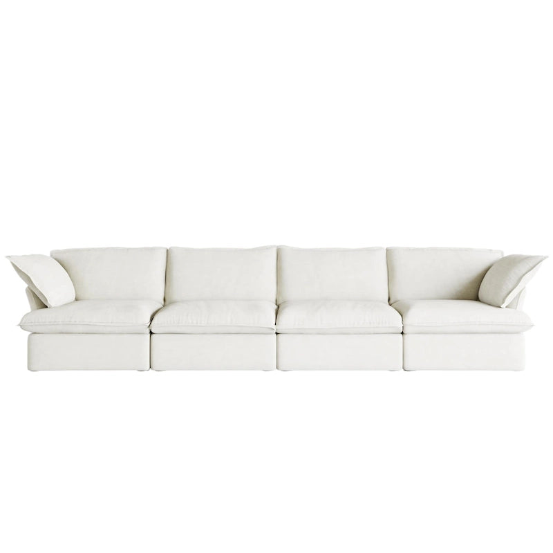 Divano componibile a L bianco / beige / nero, 2 / 3 / 4 posti