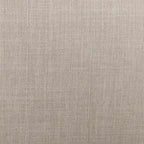 Poltrona moderna in vinile beige, seduta singola