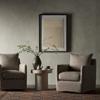 Poltrona girevole a 360° – Fodera ad alte prestazioni, 1 posto, multicolore