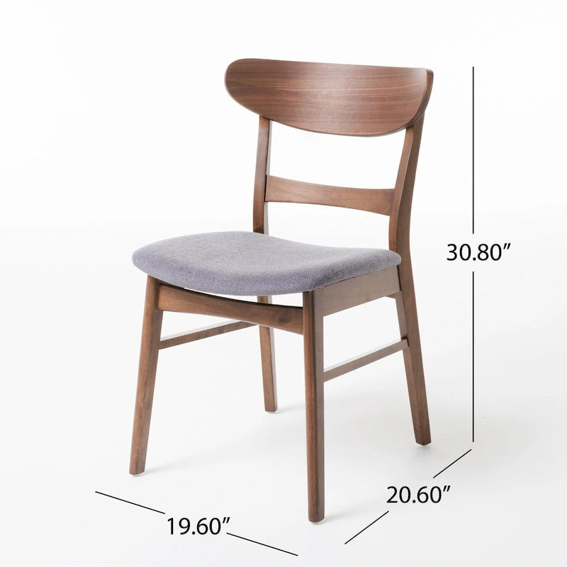 Set di 4 sedie da pranzo senza braccioli di metà secolo color tè verde/beige/menta/grigio