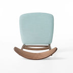Set di 4 sedie da pranzo senza braccioli di metà secolo color tè verde/beige/menta/grigio