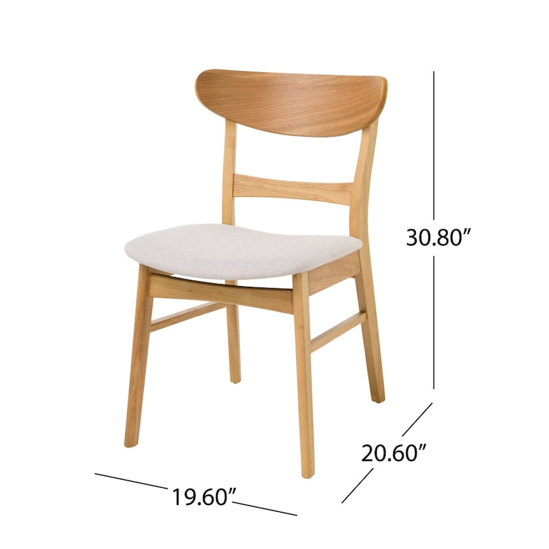 Set di 4 sedie da pranzo senza braccioli di metà secolo color tè verde/beige/menta/grigio
