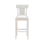 Sgabello da bar in rattan intrecciato effetto grigio e sbiancato, seduta singola