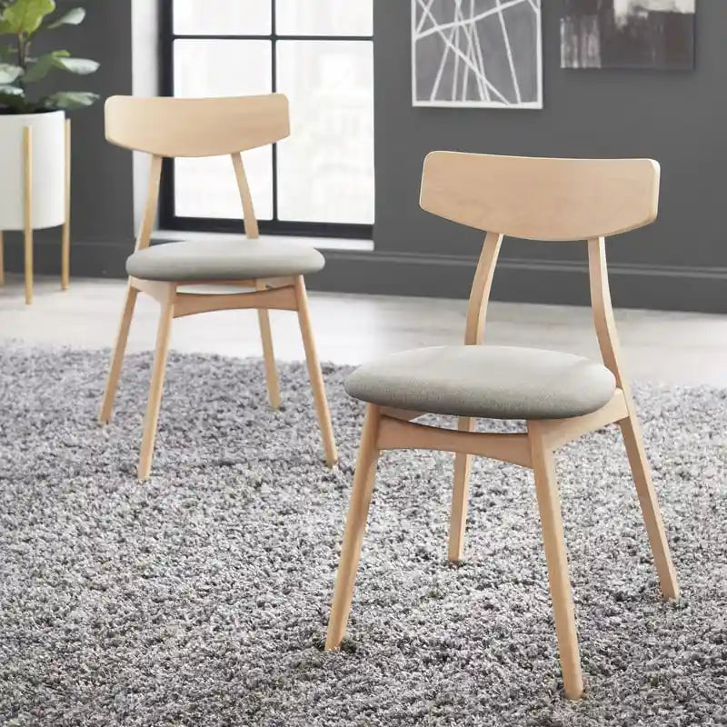 Arancio/Faggio, Grigio Chiaro, Giallo, Grigio Scuro, Verde Blu Scuro – Set da pranzo Mid-Century per 4 persone