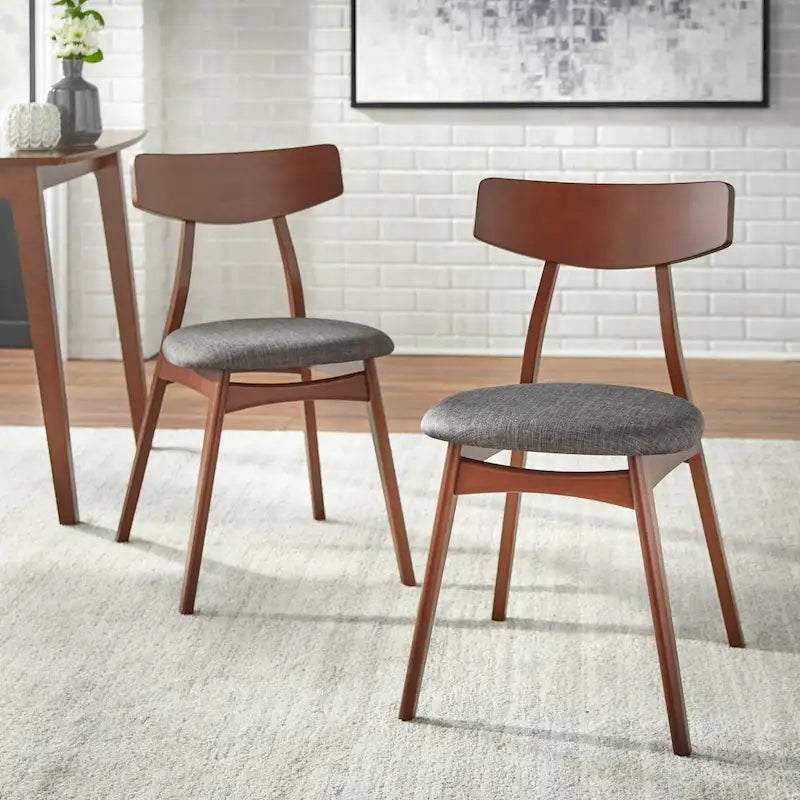 Arancio/Faggio, Grigio Chiaro, Giallo, Grigio Scuro, Verde Blu Scuro – Set da pranzo Mid-Century per 4 persone