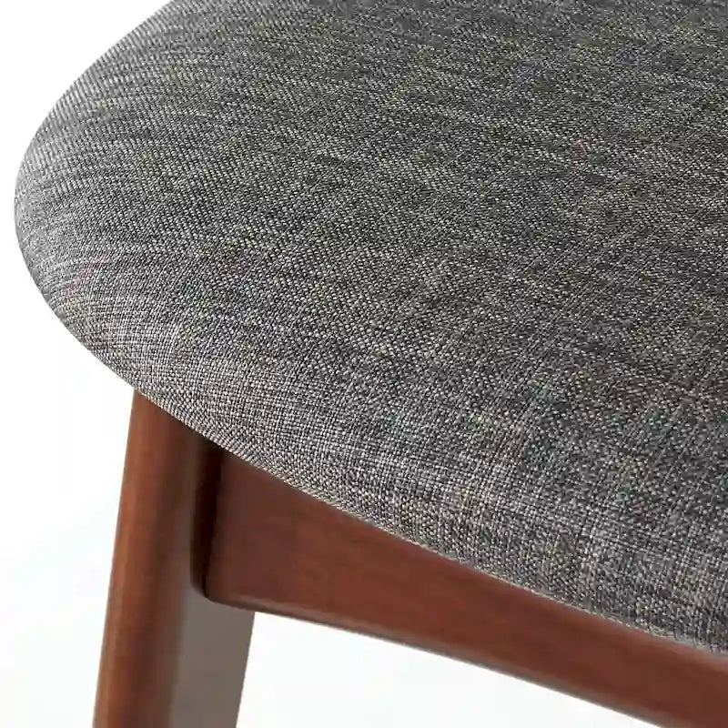 Arancio/Faggio, Grigio Chiaro, Giallo, Grigio Scuro, Verde Blu Scuro – Set da pranzo Mid-Century per 4 persone