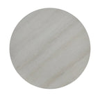 Tavolino rotondo contemporaneo in legno White/Charcoal con ripiano singolo