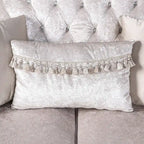Poltrona a pozzetto Off-White/Nero, capitonné, monosedile
