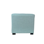 Pouf quadrato con bottoni beige / verde / grigio / grigio scuro, 1 posto