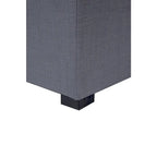 Pouf quadrato con bottoni beige / verde / grigio / grigio scuro, 1 posto