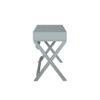 Scrivania da scrittura con cassetti X-Frame turchese/blu navy/grigio, 1 persona