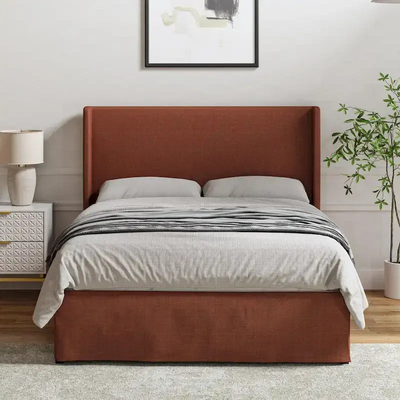 Louise Letto Imbottito in Metallo con Fodera Lavabile Tradizionale di HULALA HOME