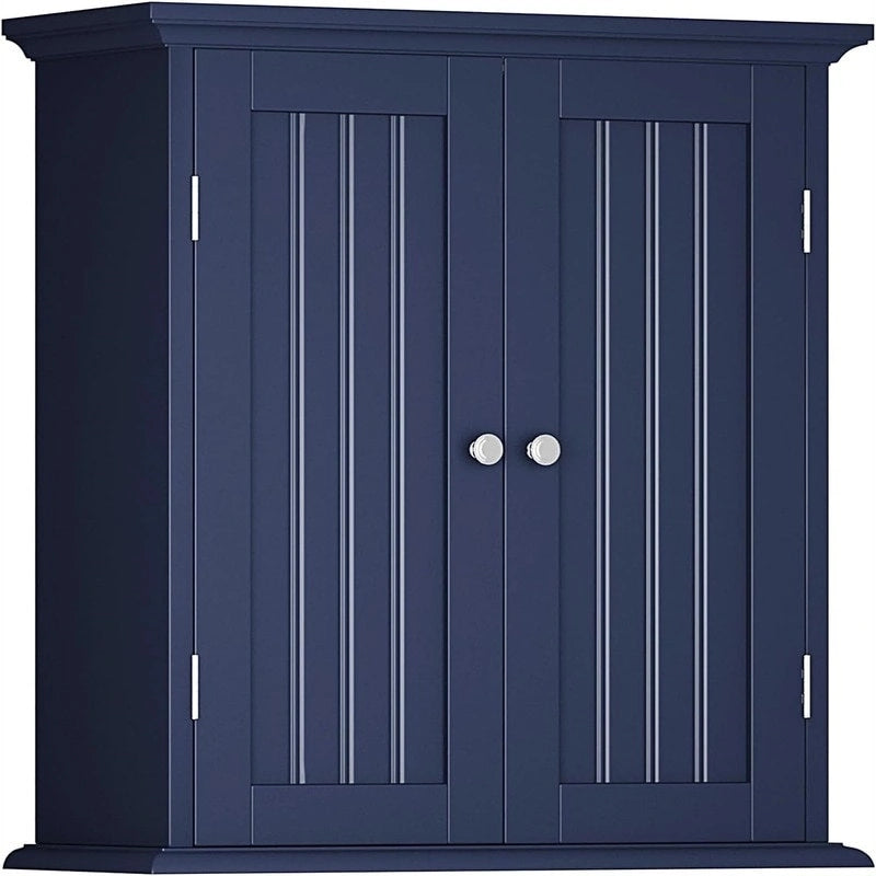 Pensile a 2 ante multicolore, 61 cm (A) × 53,6 cm (L) × 22,4 cm (P), montaggio a 1 persona