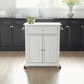 Crosley Portable Granite Top Kitchen Cart - 31 W x 18 D x 35.5 H