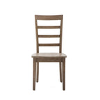 Sedia da pranzo Barnwood Ladderback, set da 2