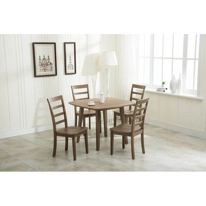 Sedia da pranzo Barnwood Ladderback, set da 2