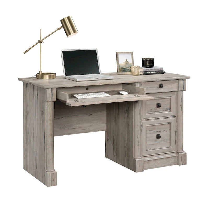 Scrivania tradizionale in rovere vintage per 1 persona