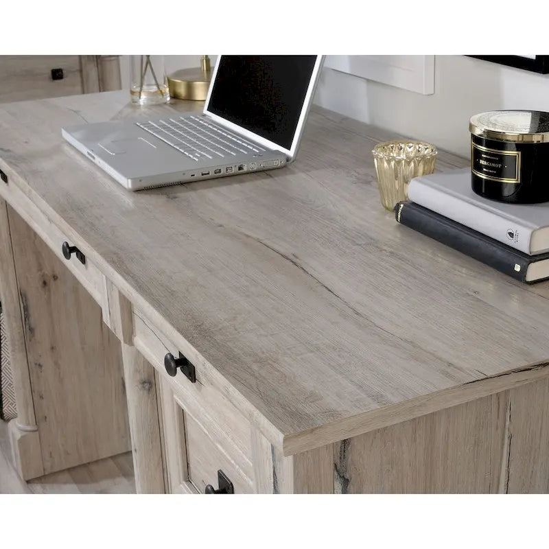 Scrivania tradizionale in rovere vintage per 1 persona