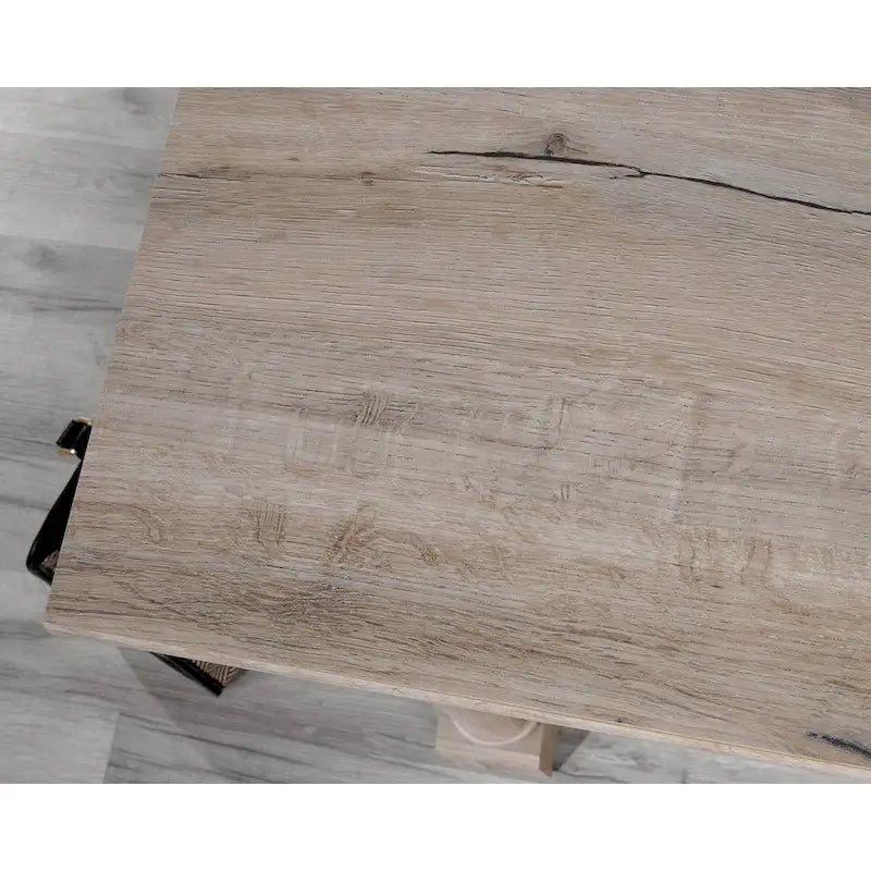 Scrivania tradizionale in rovere vintage per 1 persona