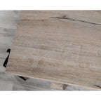 Scrivania tradizionale in rovere vintage per 1 persona