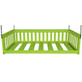 Daybed sospeso a due posti multicolore con catena, pino massello, 1 persona