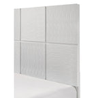 Camera da letto con pannelli bianchi, 4 pezzi, piazza e mezza/matrimoniale/king size, 1-2 posti letto