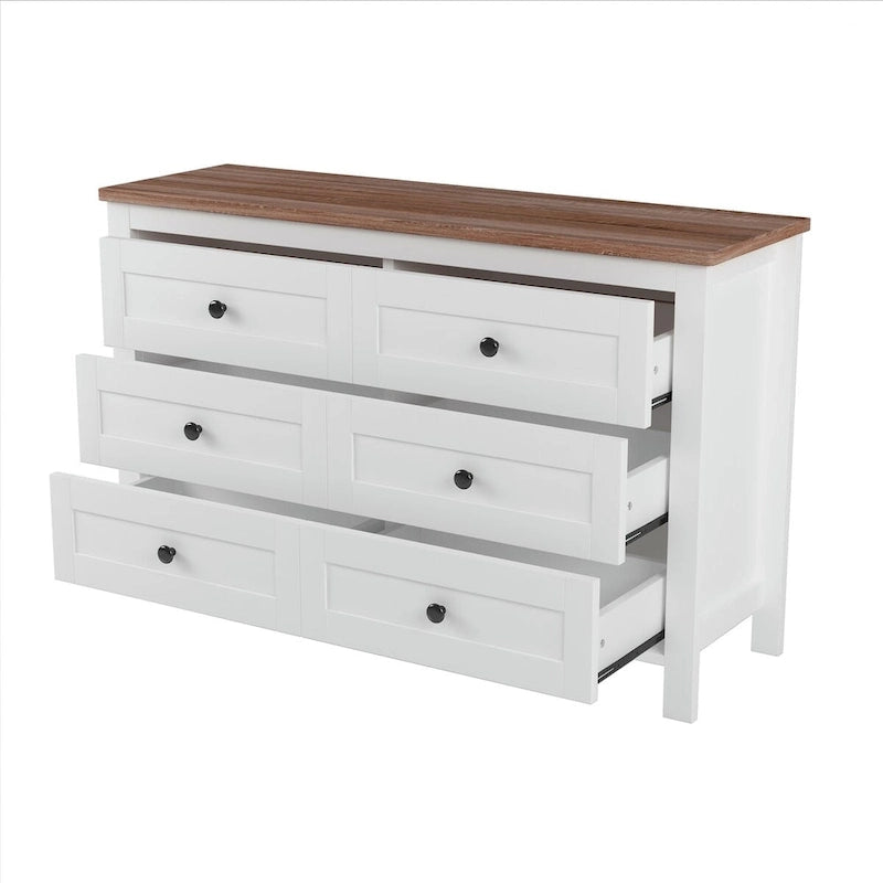 Set camera da letto 3 pezzi bianco/grigio – Letto a piattaforma, comodino e cassettiera (una piazza e mezza/matrimoniale, 1 persona)