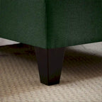 Divano angolare a U in carbone/blu/verde/cenere/beige con doppia chaise longue, 4 posti