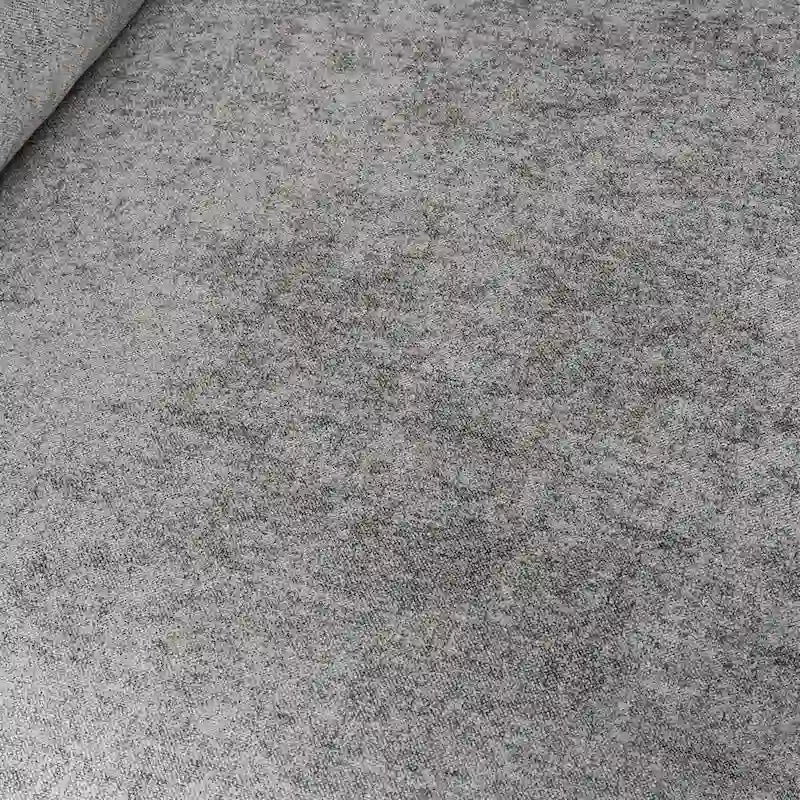 Divano modulare a L con pouf, 5 posti (Antracite scuro / Cachi / Bianco / Grigio)