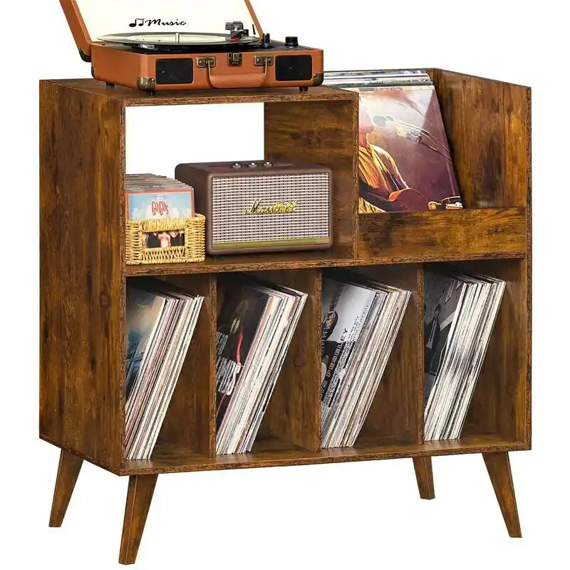 Large Record Player Stand - 15.75 D x 31.5 W x 32.52 H
